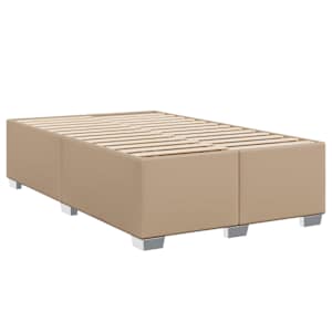 Box spring postel s matrací cappuccino 120x190 cm umělá kůže - obrázek 8