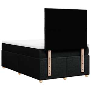 Box spring postel s matrací černá 120x190 cm textil - obrázek 8