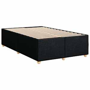 Box spring postel s matrací černá 120x190 cm textil - obrázek 10