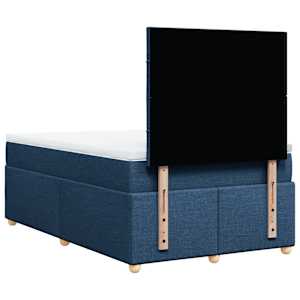 Box spring postel s matrací černá 120x190 cm textil - obrázek 8