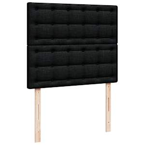Box spring postel s matrací černá 120x190 cm textil - obrázek 9