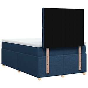 Box spring postel s matrací černá 120x190 cm textil - obrázek 8