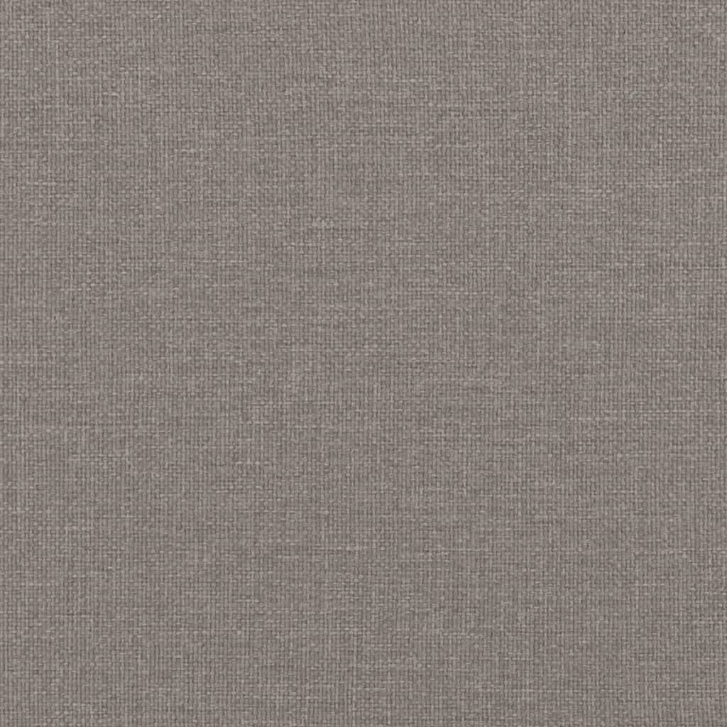 Box spring postel s matrací taupe 140x190 cm textil - obrázek 17