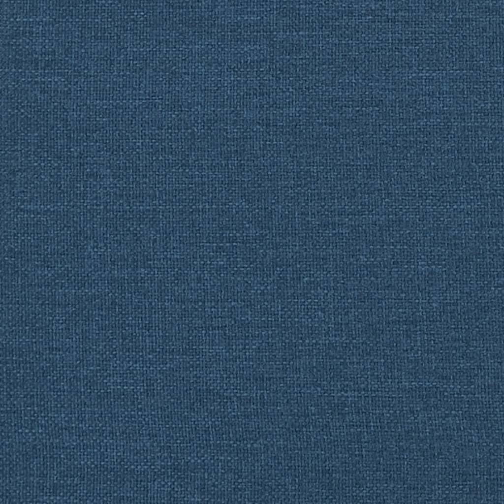 Box spring postel s matrací modrá 140x200 cm textil - obrázek 17