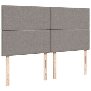 Box spring postel s matrací taupe 180x200 cm textil - obrázek 9