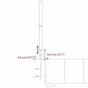 Box spring postel s matrací světle šedá 90x200 cm textil - obrázek 19