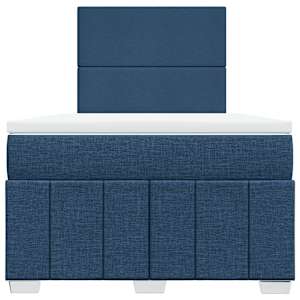 Box spring postel s matrací černá 120x190 cm textil - obrázek 6