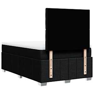 Box spring postel s matrací černá 120x190 cm textil - obrázek 8