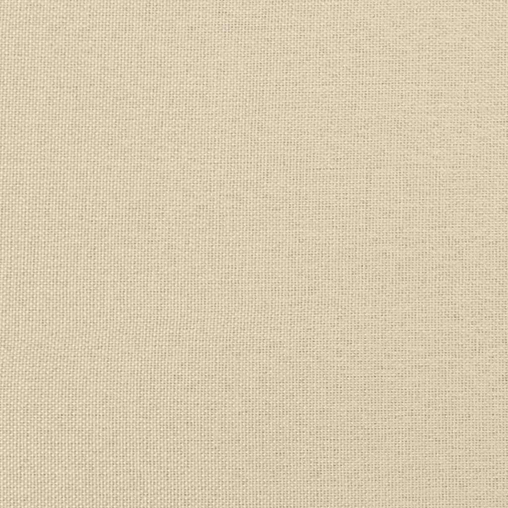 Box spring postel s matrací krémová 180x200 cm textil - obrázek 17