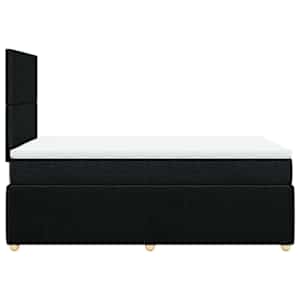 Box spring postel s matrací černá 120x190 cm textil - obrázek 7
