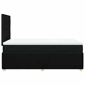 Box spring postel s matrací černá 120x190 cm textil - obrázek 7
