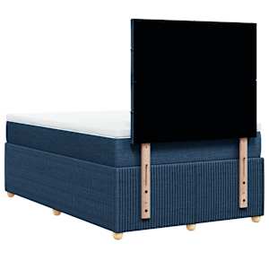Box spring postel s matrací černá 120x190 cm textil - obrázek 8