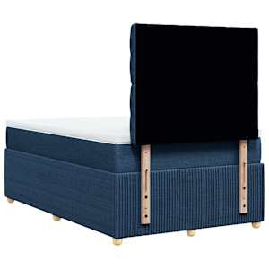 Box spring postel s matrací černá 120x190 cm textil - obrázek 8
