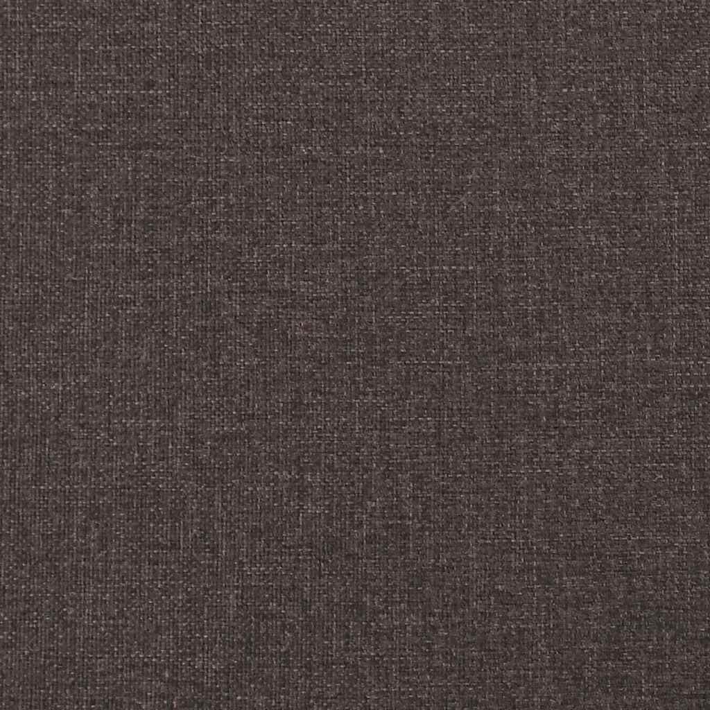 Box spring postel s matrací tmavě hnědá 160x200 cm textil - obrázek 17