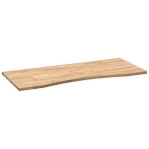 Stolní deska neošetřené 120x50x2,5 cm dub obdélníkový - obrázek 4