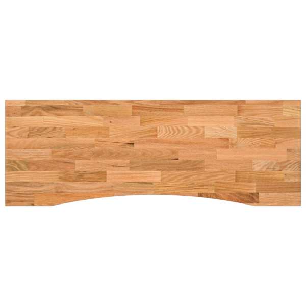 vidaXL lauaplaat, helepruun, 140x60x2,5 cm, toekas tammepuit ristk&uuml;lik