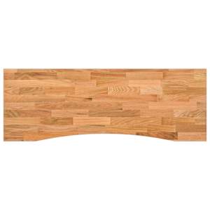 Stolní deska světle hnědá 140x60x2,5 cm dub obdélníkový - obrázek 2