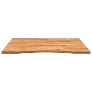 Stolní deska světle hnědá 100x80x2,5 cm dub obdélníkový - obrázek 5