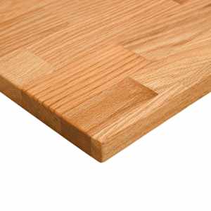 Stolní deska světle hnědá 100x80x2,5 cm dub obdélníkový - obrázek 8