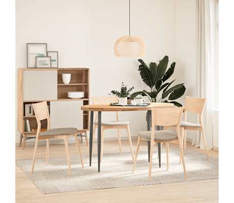 vidaXL t&ouml;m&ouml;r ak&aacute;cfa ov&aacute;lis alak&uacute; asztallap 120 x 60 x 4 cm