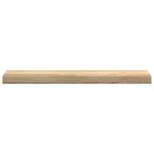 Okenní parapety 2 ks neošetřené 80x15x2cm masivní dubové dřevo - obrázek 4