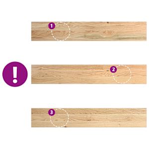 Okenní parapety 2 ks neošetřené 90x15x2cm masivní dubové dřevo - obrázek 7