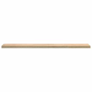 Okenní parapety 2 ks neošetřené 70x15x2cm masivní dubové dřevo - obrázek 4
