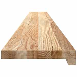 Okenní parapety 2 ks neošetřené 70x15x2cm masivní dubové dřevo - obrázek 5