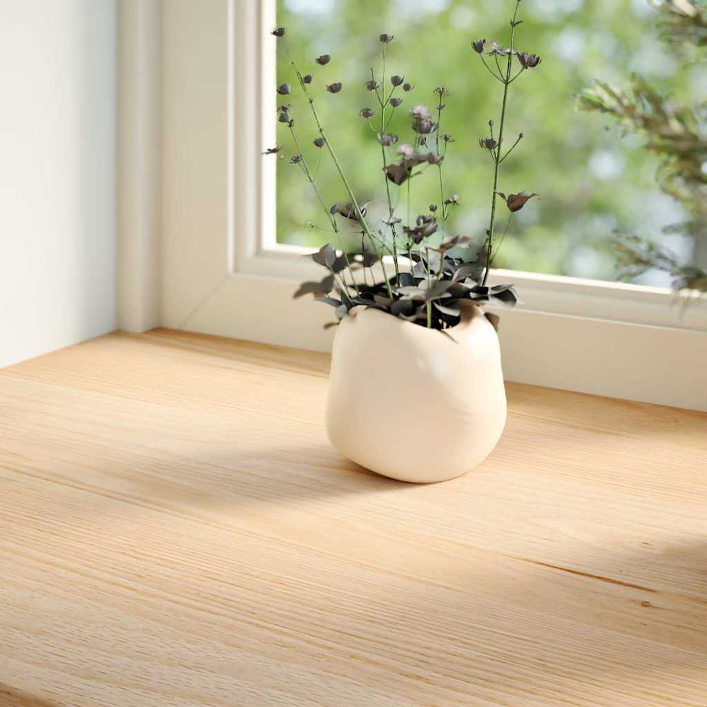 Thumbnail - vidaXL Fensterbänke 2 Stk. Unbehandelt 70x30x2 cm Massivholz Eiche
