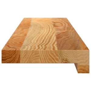 Okenní parapety 2ks světle hnědé 70x15x2cm masivní dub - obrázek 5