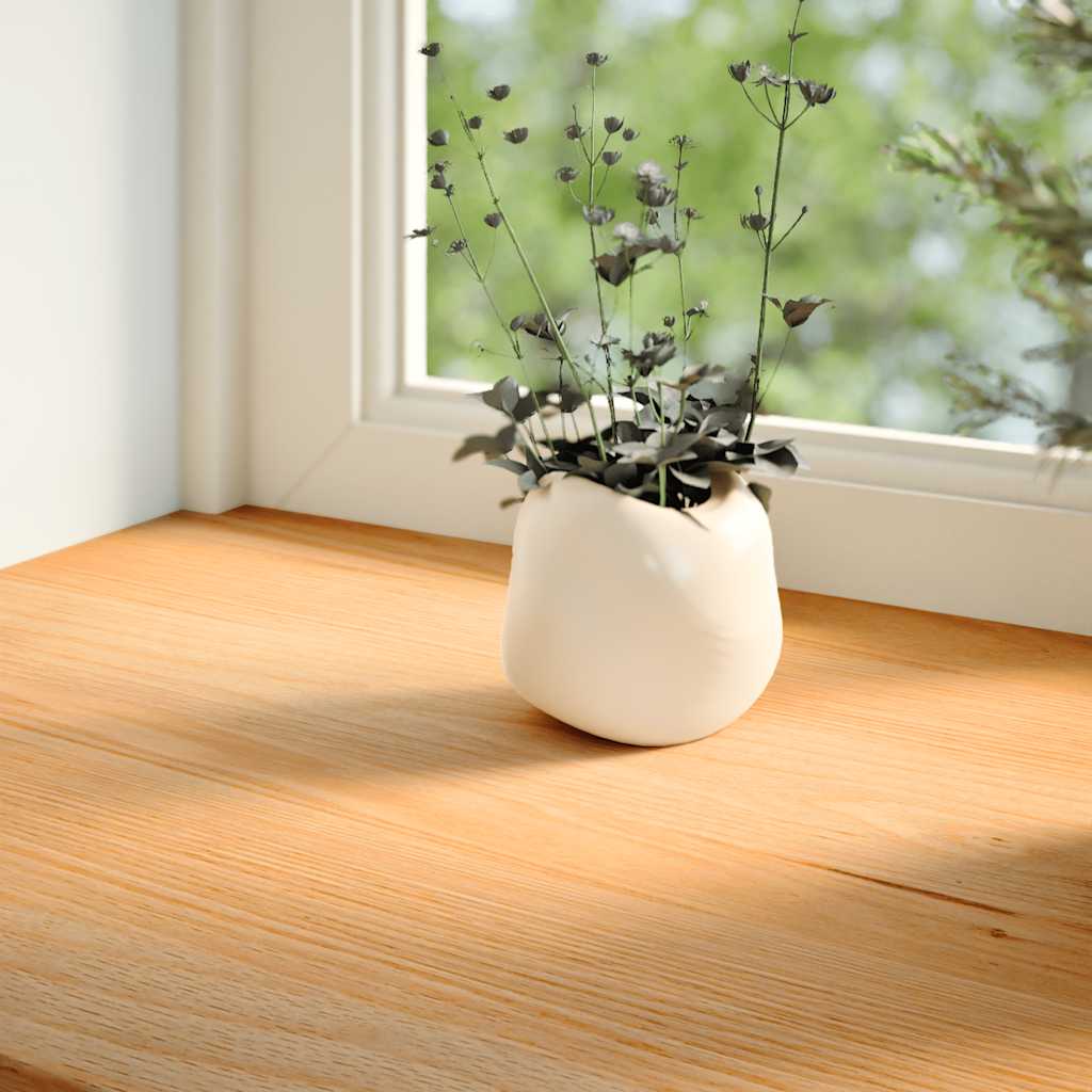 Thumbnail - vidaXL Fensterbänke 2 Stk. Hellbraun 70x20x2 cm Massivholz Eiche