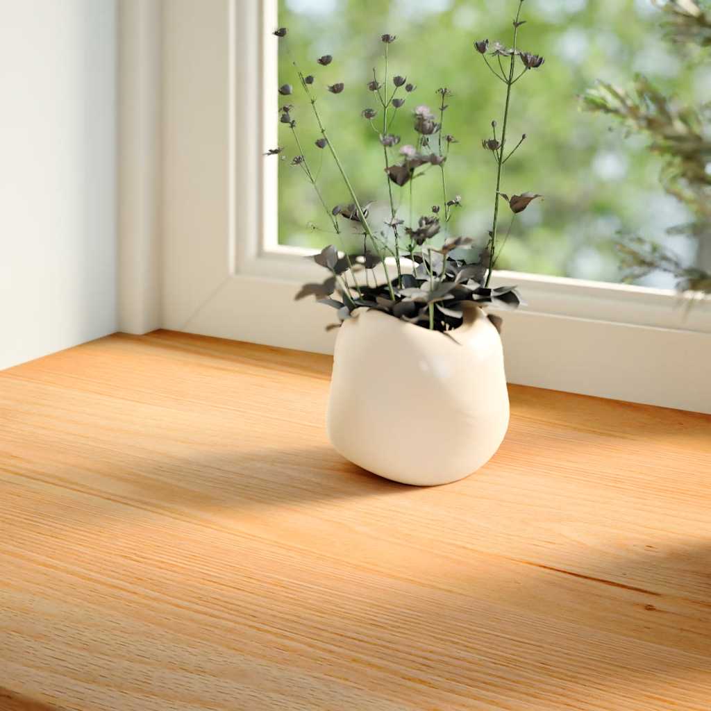 Thumbnail - vidaXL Fensterbänke 2 Stk. Hellbraun 140x40x2 cm Massivholz Eiche