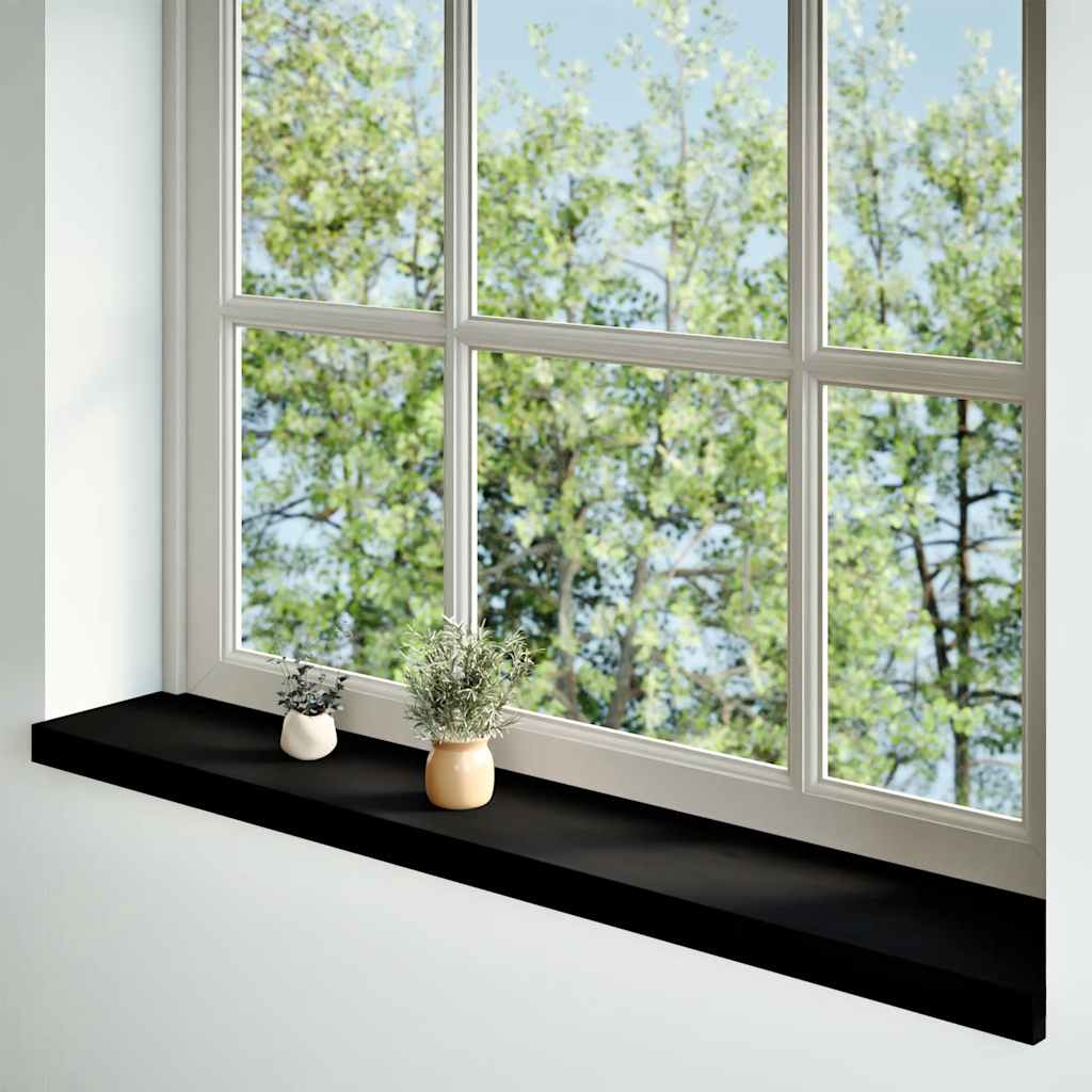 vidaXL Pervaz 2 buc lemn masiv de Maro închis 110x20x2 cm
