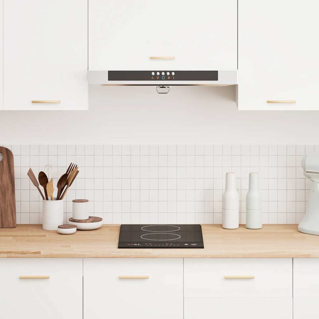 vidaXL Keuken werkblad rechthoekig 200x63,5x4 cm massief eikenhout afbeelding
