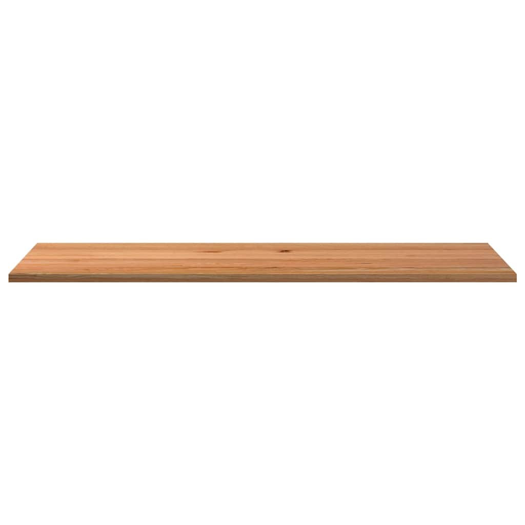 Thumbnail - vidaXL Tischplatte Hellbraun 240x80x4 cm Massivholz Eiche Rechteckig