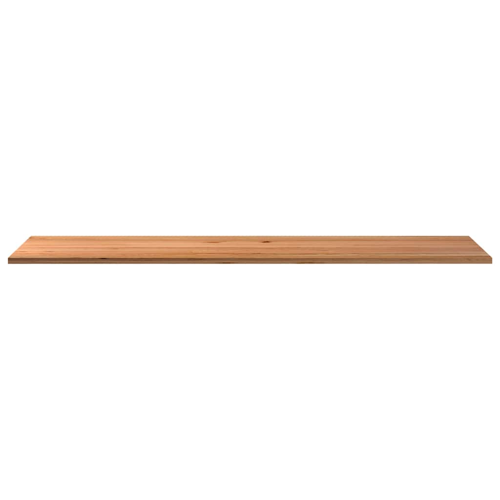 Thumbnail - vidaXL Tischplatte Hellbraun 320x80x4 cm Massivholz Eiche Rechteckig