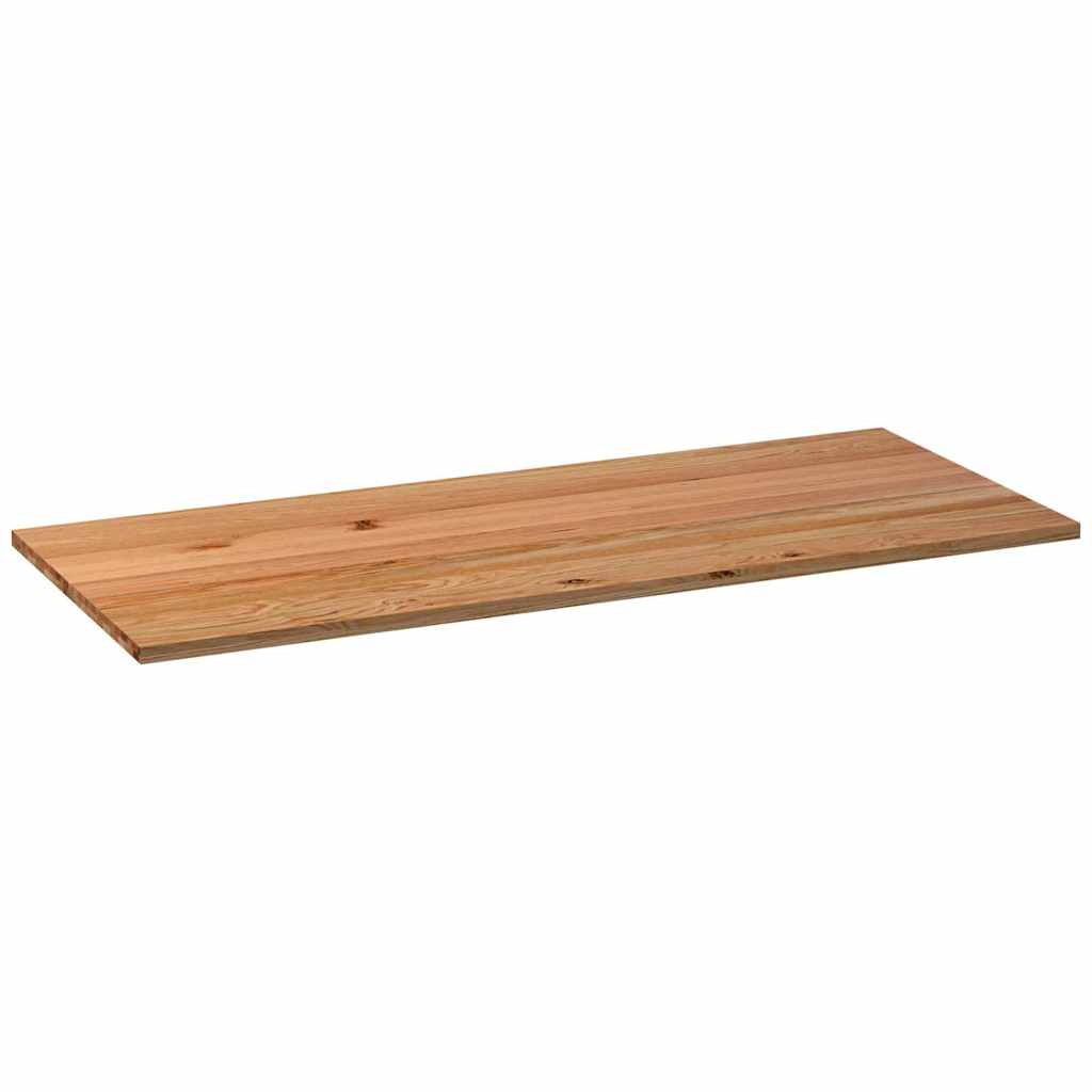 vidaXL Stolní deska světle hnědá 240x90x4,2 cm dub obdélníkový