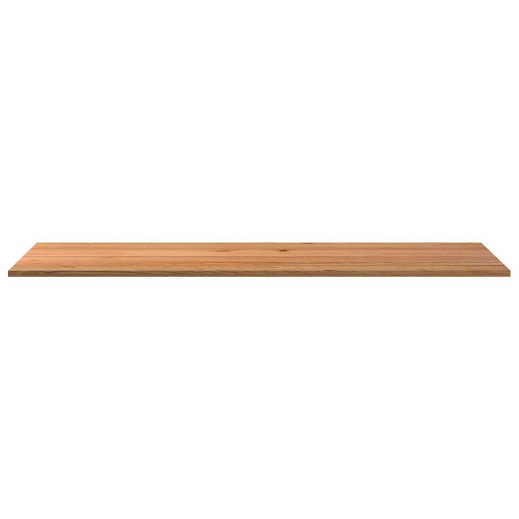 Thumbnail - vidaXL Tischplatte Hellbraun 320x90x4 cm Massivholz Eiche Rechteckig