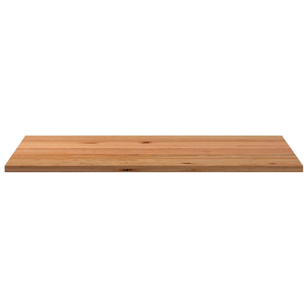 Thumbnail - vidaXL Tischplatte Hellbraun 180x100x4 cm Massivholz Eiche Rechteckig