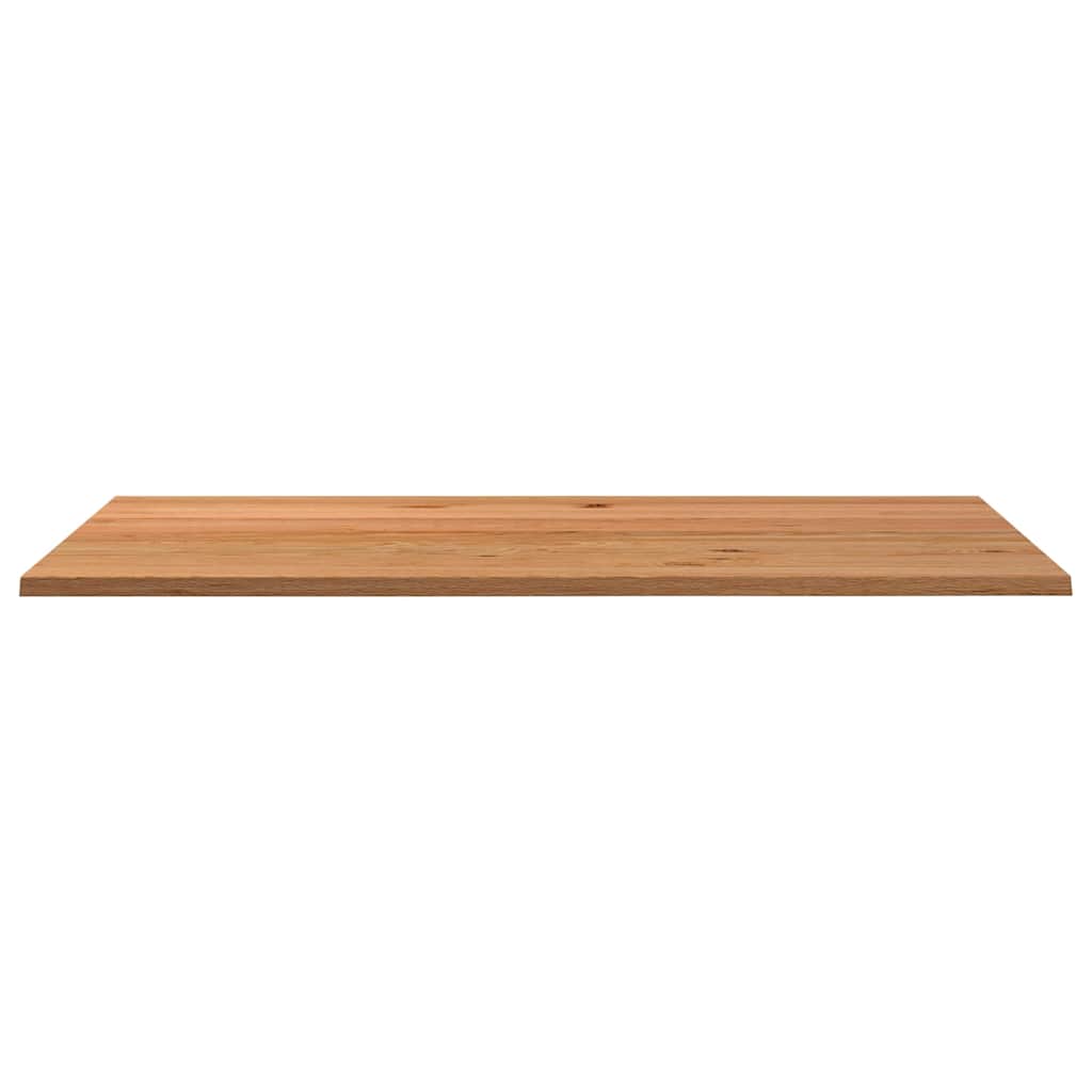 Thumbnail - vidaXL Tischplatte Hellbraun 220x120x4 cm Massivholz Eiche Rechteckig