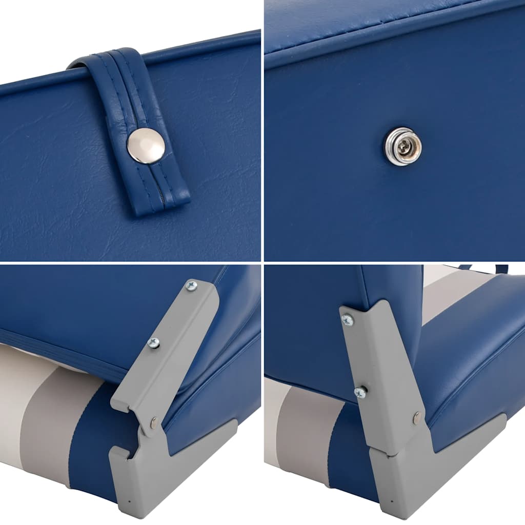 Zložljiv sedež za čoln z visokim naslonjalom 2 kosa - slika 13