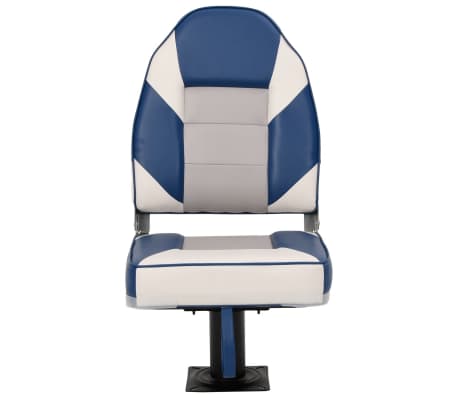 vidaXL 4 Piece Foldable Boat Seat Set High Backrest