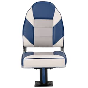 vidaXL 4 Piece Foldable Boat Seat Set High Backrest