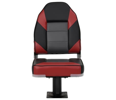 vidaXL Set cu scaun pentru barcă, pliabil, 4 piese, spătar &icirc;nalt