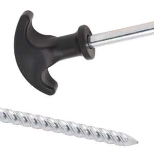 Stanové kolíky 24 ks 17 cm Ø 7 mm pozinkovaná ocel - obrázek 5