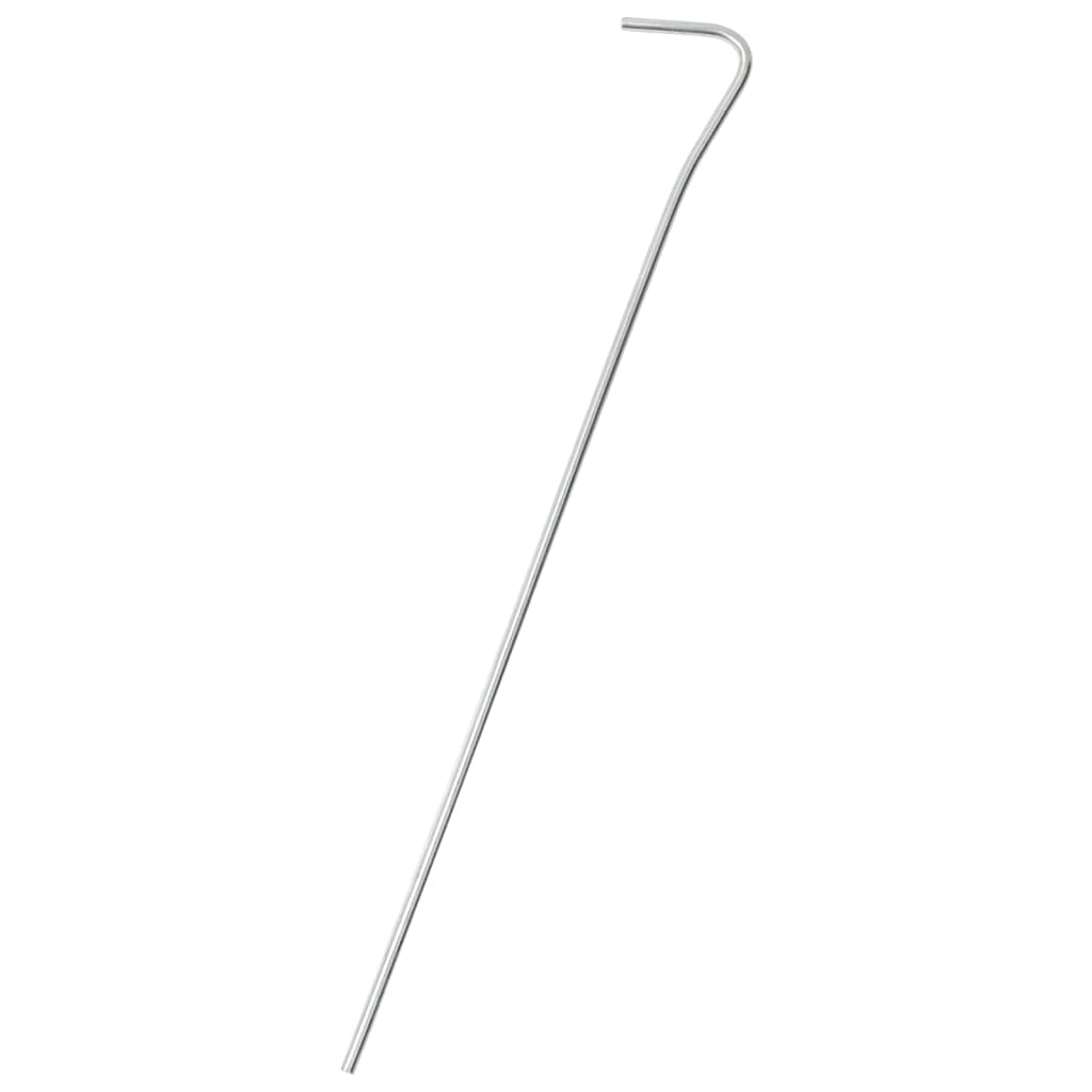 vidaXL 25 db horganyzott acél sátorcövek 23 cm Ø3 mm