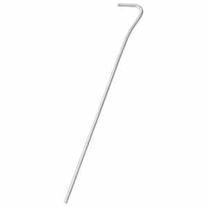 Stanové kolíky 50 ks 23 cm Ø 4 mm pozinkovaná ocel - obrázek 2