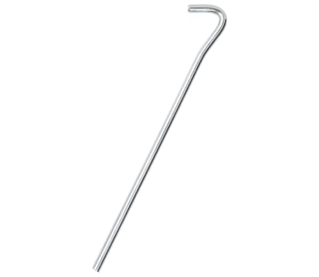 vidaXL Teltplugger 50 stk 23 cm Ø7 mm galvanisert stål