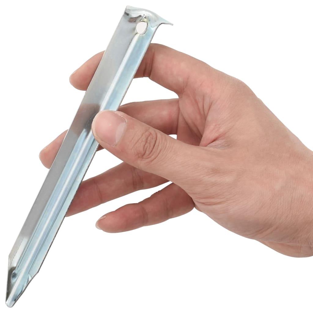 Thumbnail - vidaXL Zeltheringe 24 Stk. 17 cm Ø20 mm Verzinkter Stahl