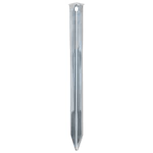 Stanové kolíky 24 ks 22 cm Ø 20 mm pozinkovaná ocel - obrázek 4